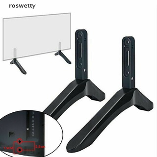 roswetty universal 32-65" soporte de montaje de tv tv plana pantalla lcd soporte de mesa para lg vizio tv co (6)