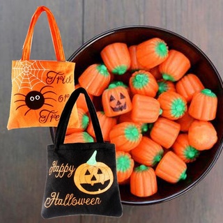 alta calidad 1pcs bolsa de halloween bolso no tejido bolsa fantasma festival niño regalo bolsa de caramelo