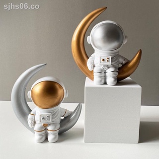 ✧►✔Astronaut small ornaments astronaut gift box gift desktop bookcase display shelf bookshelf decoration small shelf furnishings