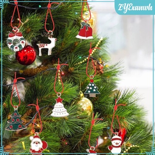 calendario de adviento 24 piezas adornos colgantes de navidad decoraciones regalo (9)