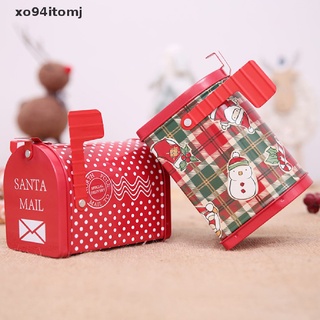 [mj] bolsa de regalo de navidad para niños, caja de caramelos, fiesta, decoración del hogar.