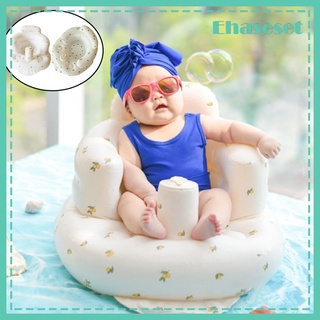 [ehaseset] Bañera inflable para bebé y niño pequeño, asiento niño niño tiempo de baño divertido bebé flotante aprender a sentarse edad recomendada 6 a 1