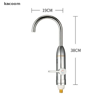kacoom 220v 3000w grifo eléctrico grifo de agua caliente calentador instantáneo para el hogar baño barco co