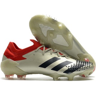 Adidas zapatos de fútbol Adidas Predator Mutator 20.1 bajo FG hombres y mujeres de punto zapatos de fútbol, ligero impermeable partido de fútbol zapatos, zapatos de fútbol, tamaño 35-45