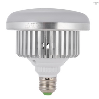 Lámpara de bombilla LED de ahorro de energía 40W Andoer E27 5500K 3200K 4000K ajustable temperatura de Color estudio foto vídeo luz AC185-245V
