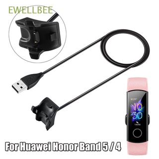EWELLBEE 1M Para Huawei Honor Band 5 4 Pulsera Cuna USB Cargador Cable Nuevo Magnético Pulseras Base De Carga