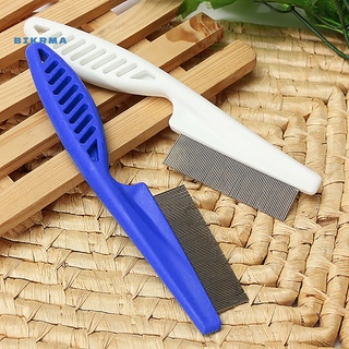[bikr] cepillo de dientes para perros/gatos/cepillo de piel/peine para el cabello/herramienta de limpieza portátil de plástico (3)