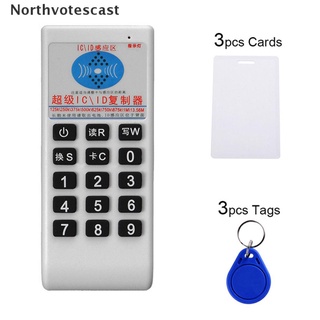 Northvotescast IC NFC tarjeta de identificación RFID escritor copiadora lector duplicador Control de acceso+6 tarjetas Kits NVC nuevo