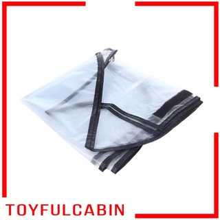 [TOYFULCABIN] Universal PVC transparente carrito de Golf/Trolley bolsa de lluvia cubierta de protección contra lluvia (7)