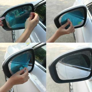2 unids/set niebla agua niebla espejo espejo retrovisor de la ventana película protectora/impermeable coche pegatina (9)