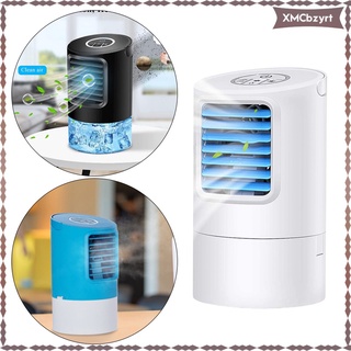 mini ventilador de aire acondicionado evaporativo enfriador de aire 3 velocidades silencioso enchufe reino unido (1)