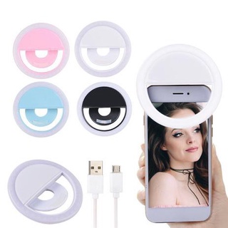 Selfie Mini anillo de luz Flash LED recargable Flash portátil para Smartphone (1)