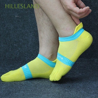 hillesland moda cinco dedos calcetines de verano calcetines de malla de cinco dedos calcetines de bicicleta bicicleta fútbol antideslizante senderismo hosiery transpirable calcetines deportivos