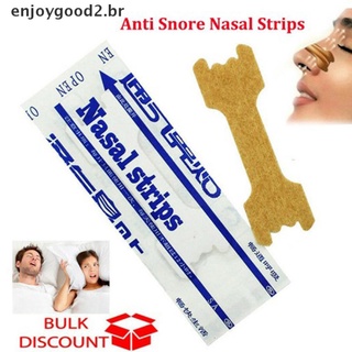 Enjoy2-50 paquete de Tiras Anti-ronquidos Nasal Para Dormir/ayuda a la derecha/transpirable/mejor
