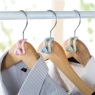 armario percha de ropa conector ganchos mini ahorro de espacio resistente abrazo perchas