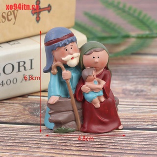 【xo94itn】Christ Nativity Of Jesus Ornament Gifts Nativity Scene Crafts