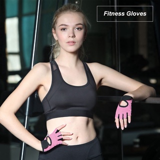 Quinton - guantes de Fitness profesionales antideslizantes para levantamiento de pesas, medio dedo, Crossfit, gimnasio, transpirable, transpirable, ciclismo, Goloves (8)