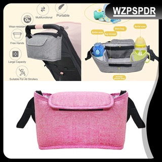Wzpspr Bolsa Organizadora Universal Multifuncional Para cochecito De bebé/soporte De taza/accesorios Para Buggy