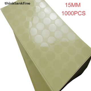 thco 1000 15 mm transparente pegatina redonda transparente etiquetas círculo pvc sellado etiquetas martijn
