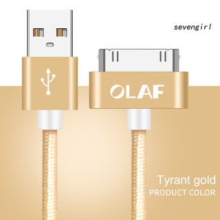 olaf - cable usb de 100 cm para iphone 4/4s, para ipad 1, 2, 3 (5)