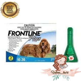 Frontline Plus Large Dog Drops Medicine 10-20 kg por unidad/píldoras para animales perros medicamentos