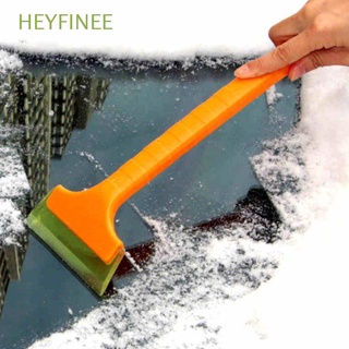 HEYFINEE Fashion Snow Shovel Auto Defrosting Car Accessories Ice Scraper Portable Winter Multifunctional Windshield Snow Removal Tool