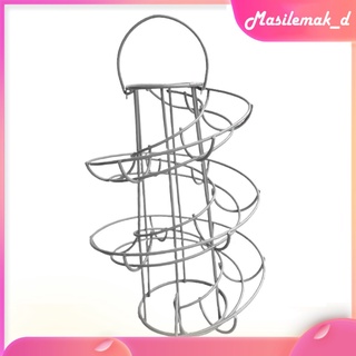 Masilemak_estante en forma De huevo Espiral De Metal Para almacenamiento De estante/soporte Para exhibición De huevos/estante De almacenamiento