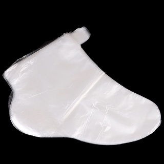 [Unbedui] 100 Pcs Disposable Foot Covers One-Time Foot Cover Film Pedicure Remove Chapped SDF