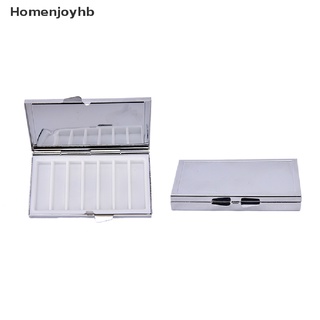 hhb> mini caja de pastillas de metal para viaje, medicina, vitamina, vitamina, organizador, contenedor