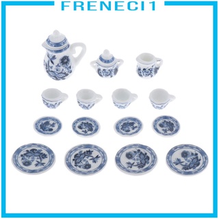 (Freneci1) Tazas De té De cerámica Escala 1/12/accesorio De cocina Para Casa De muñecas (4)