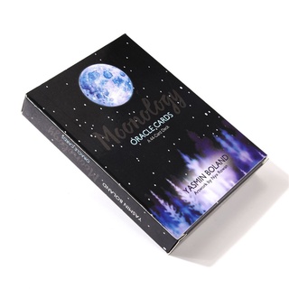 Waroom Moonology Oracle Tarot 44 Cartas Deck Completo Inglés Tarjeta Misteriosa Adivinación Familia Juego De Mesa (4)