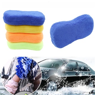 esponja de lavado de coches herramientas cubiertas por ultra fibra super absorción de agua suave de mano cuidado de limpieza muebles lavadora de vidrio