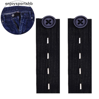 [enjoysportshb] 10pcs Elástico Pantalones Cintura Ajustable Maternidad Botón Extensor [Caliente]