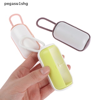 pegasu1shg - dispensador de bolsas de basura para perro, portátil al aire libre, caja de basura caliente