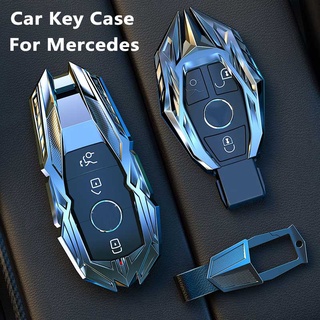 Protector anillo de llave Para coche estuche Fob llavero Para Mercedes Benz clase C W204 W212 W176 Glc Cia Gla accesorios Auto