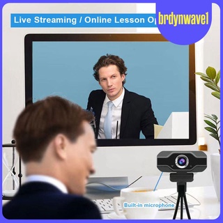 [BRDYNWAVE1] Webcam USB 2.0 HD Cam Cmera Web con micrófono Para computadora PC/Laptop/recargable