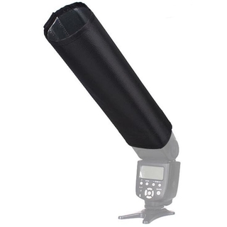 universal plegable cámara dslr flash reflector difusor softbox foco tubo de luz para cámara