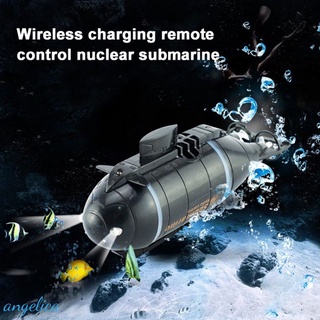 nuevo 2.4g inalámbrico de seis vías de control remoto submarino eléctrico de control remoto barco modelo de juguete