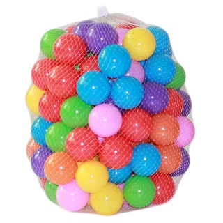 50 piezas ecológicas coloridas bola de plástico suave océano bola de agua piscina océano onda bola juguetes al aire libre para niños