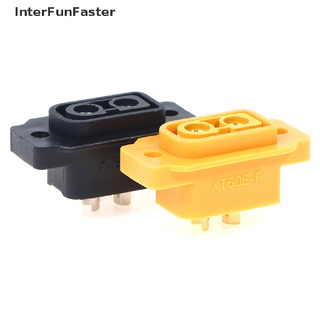 Interfunfaster 1 pza Conector hembra XT60E-F cadena dorada/latón chapado (1)