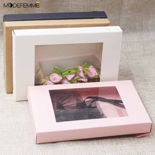 10Pcs Caja De Chocolate Transparente/Mini Pastel Muffin Ramo Titular/Plástico Flor Caramelo Cajas Para Regalos Del Día De San Valentín (1)