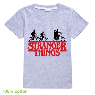 Niños extraño cosas T-Shirt niños ropa de dibujos animados camiseta niños niños ropa niñas Unisex camiseta