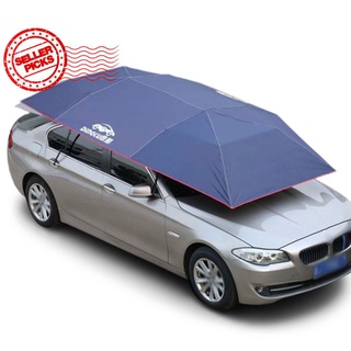 4x M parasol de coche cubierta de protección UV resistente a los rayos UV Oxford tienda de campaña de tela plegable coche R9C6