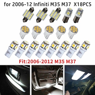 Bombilla led Super blanco accesorios coche para 2006-12 Infiniti M35 M37 Interior