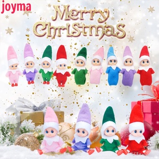 Adorable Navidad Elfo Bebé Muñeca Oranments Feliz Decoración Para El Hogar 2021 Año Nuevo Pedents Niños Regalos Favor [JOYMA]