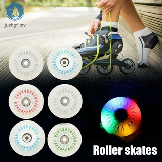 jsf 4 pzs ruedas de patinaje de iluminación led 90a 80 76 72 68