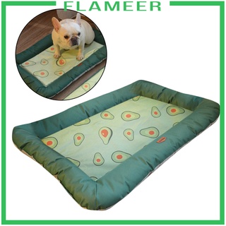 [FLAMEER] Alfombrilla de enfriamiento para perros de verano, almohadilla de dormir, manta fresca