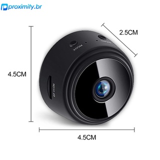 ⚡Entrega rápida mini cámara de seguridad inalámbrica 720p hd wifi ip dvr visión nocturna (3)
