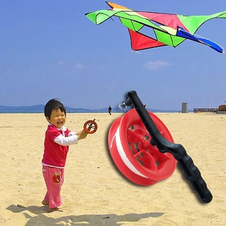 hfz 100m cuerda de cometa bobinado carrete rueda de agarre deportes al aire libre herramienta de vuelo accesorio
