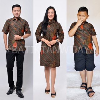 Papa Mama familia Batik uniformes niños Mama modelo túnica Papa niños manga corta camisas